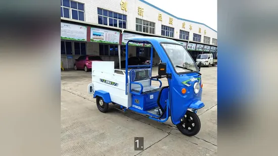 Triciclo Fácil Operação Saneamento Triciclo 120kg Preparação Massa